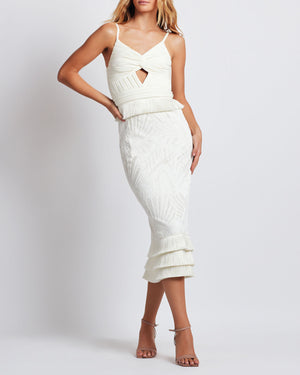 PatBo Sleeveless Lace Midi Dress by PatBo from Marina St Barth