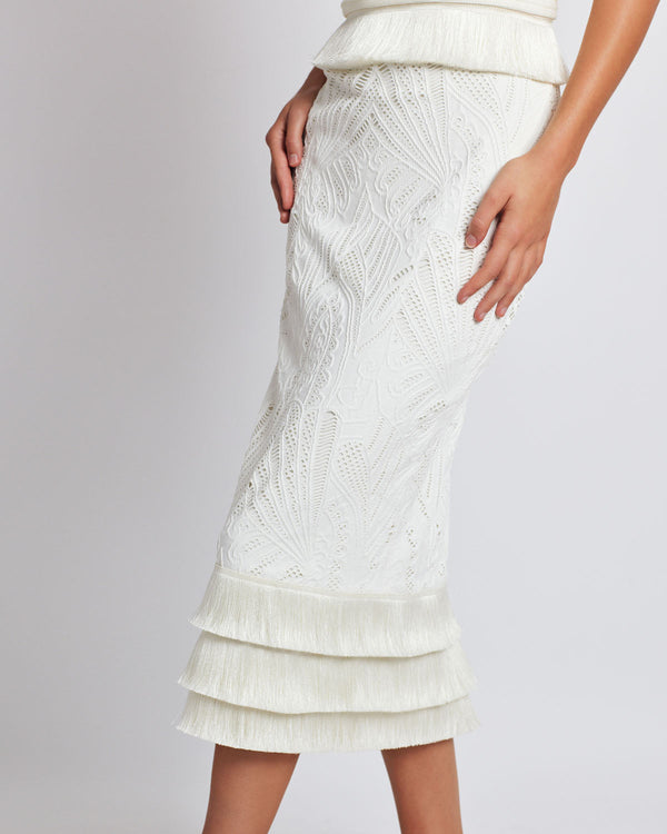 PatBo Sleeveless Lace Midi Dress by PatBo from Marina St Barth