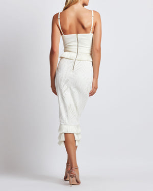 PatBo Sleeveless Lace Midi Dress by PatBo from Marina St Barth