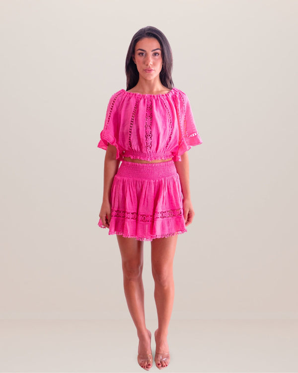 Vicky Linen Top by Queen Moda from Marina St Barth