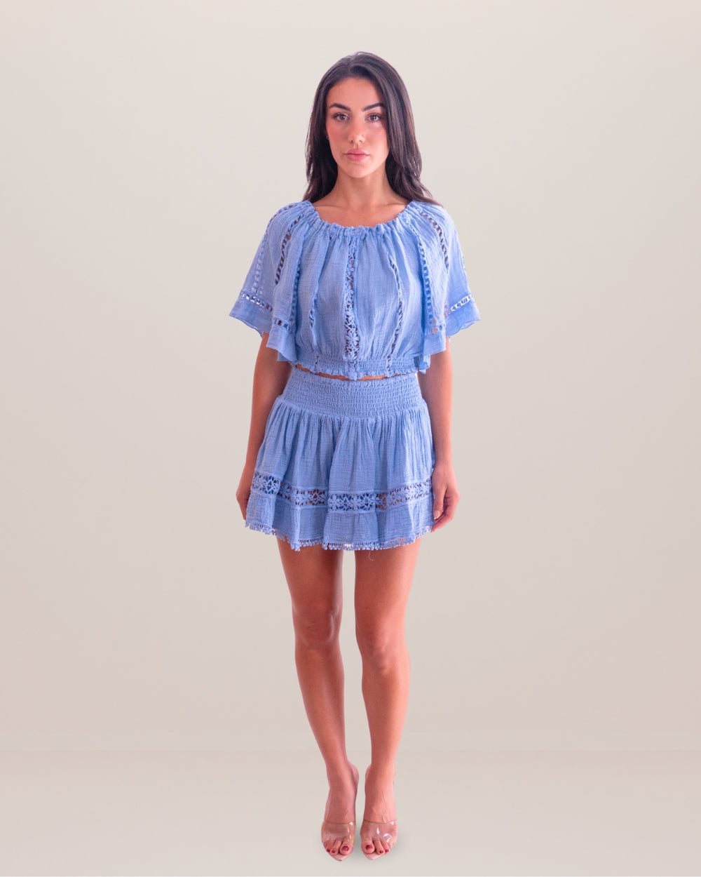 Vicky Linen Top by Queen Moda from Marina St Barth