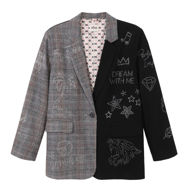 Morgan Jacket Black Check by Me 369 from Marina St Barth