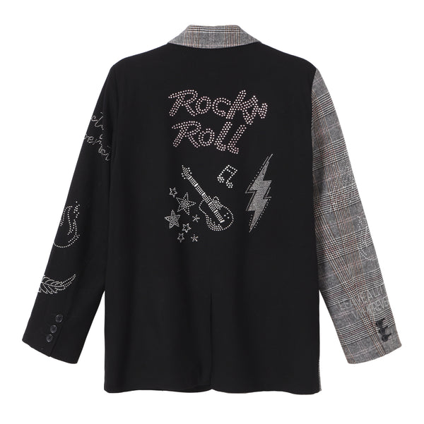 Morgan Jacket Black Check by Me 369 from Marina St Barth