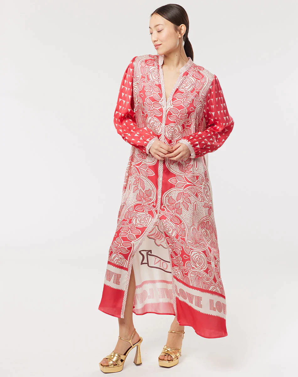 Maya Maxi Dress Rouge - Premium Long dress from Marina St Barth - Just $395! Shop now at Marina St Barth