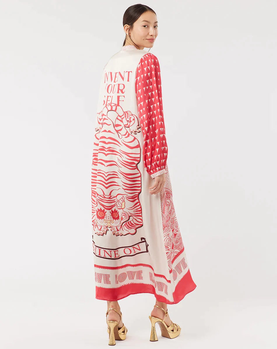 Maya Maxi Dress Rouge - Premium Long dress from Marina St Barth - Just $395! Shop now at Marina St Barth