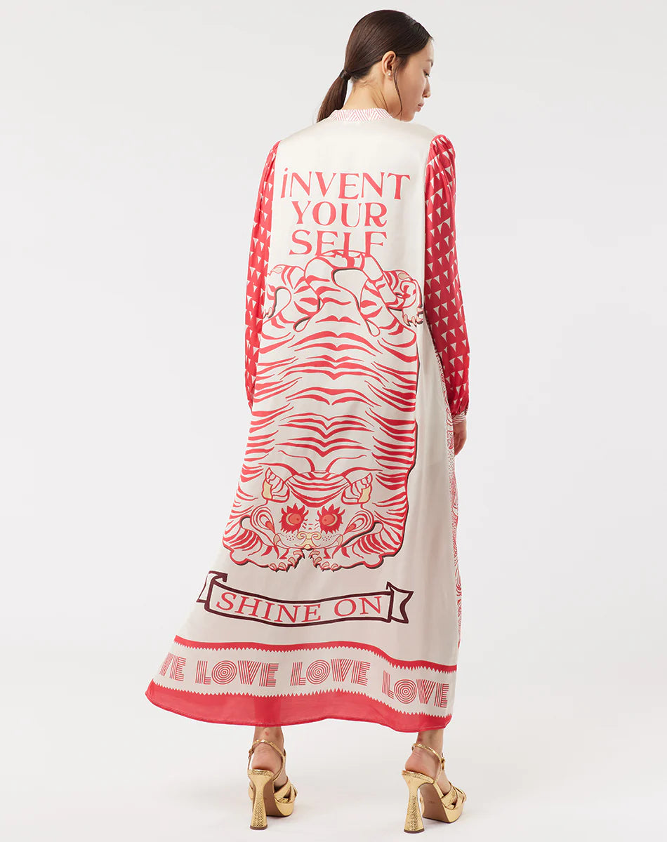 Maya Maxi Dress Rouge