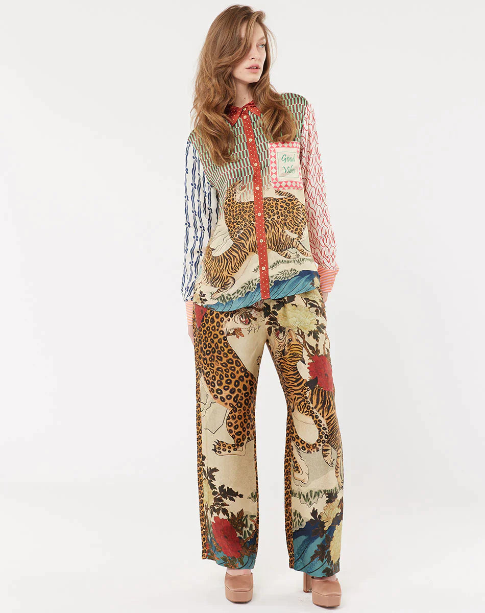 Isabel Oriental Shirt - Premium from Marina St Barth - Just $0! Shop now at Marina St Barth