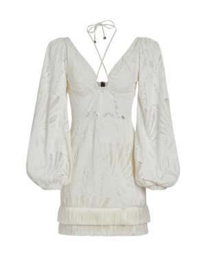 PatBo Long Sleeve Lace Mini Dress by PatBo from Marina St Barth
