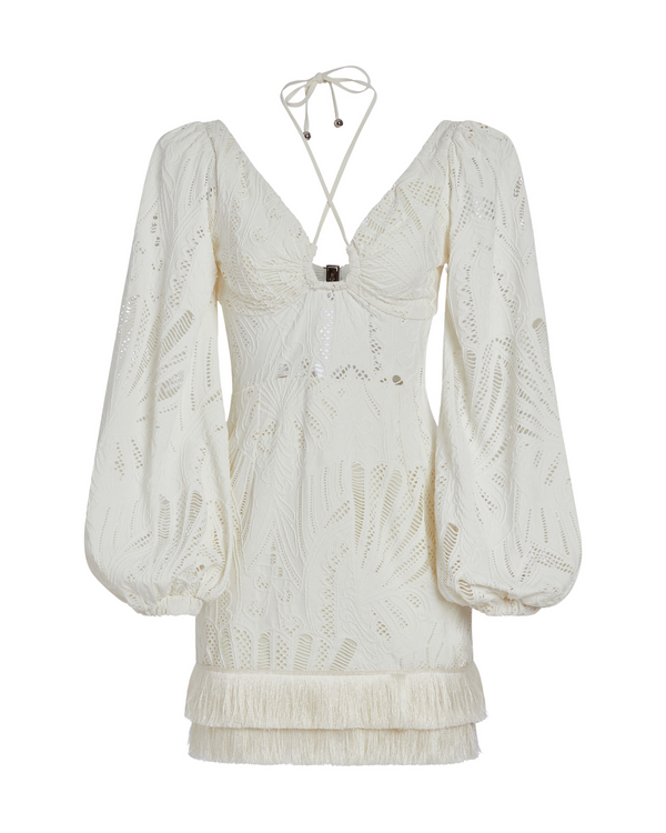 PatBo Long Sleeve Lace Mini Dress by PatBo from Marina St Barth