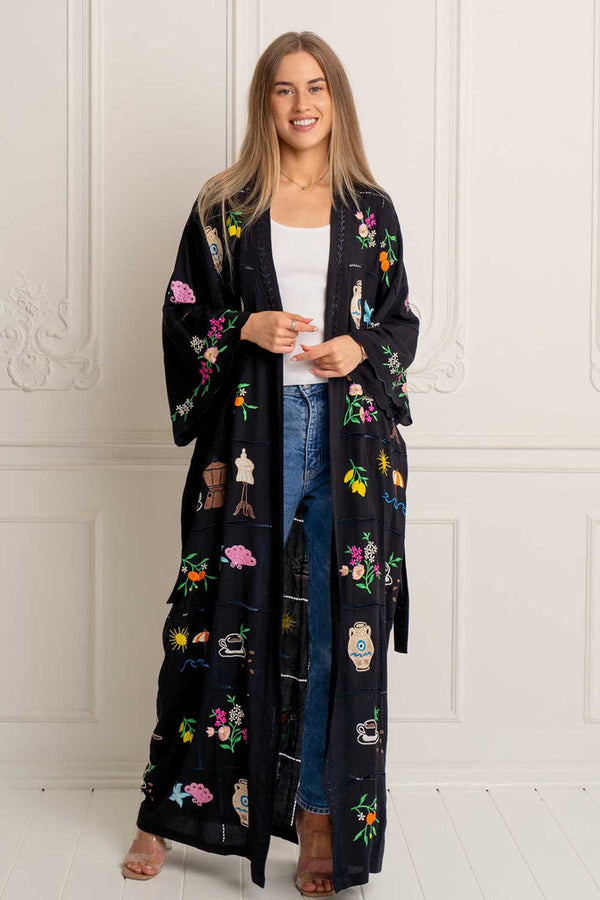 Zaimara Mediterranean Jewel Kimono by Zaimara from Marina St Barth