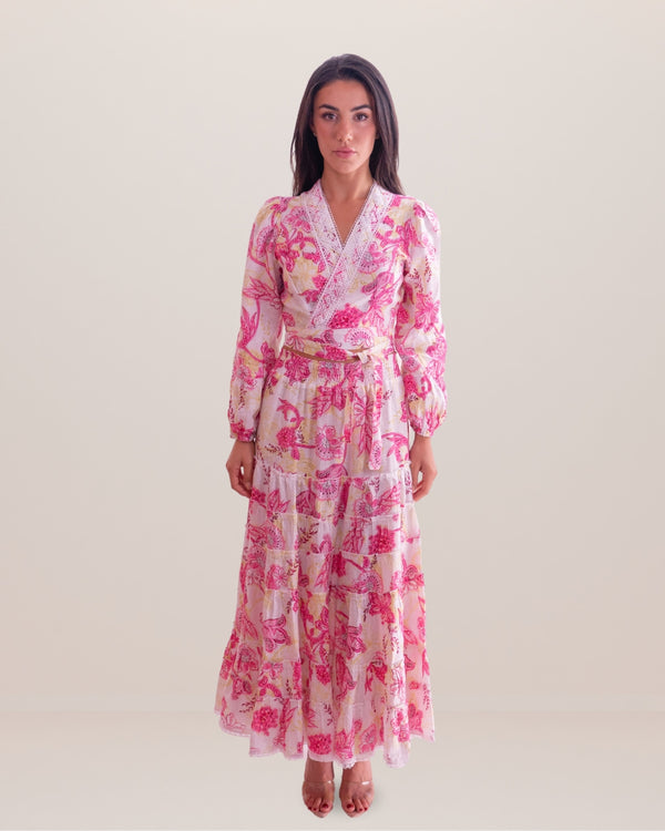 Lorenza Linen Top by Queen Moda from Marina St Barth