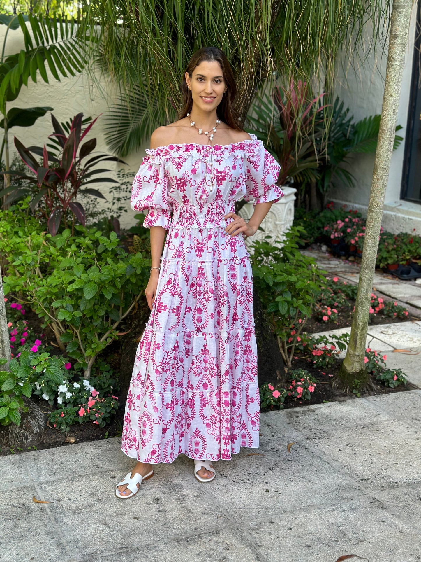 Positano Zoe Long Dress - Premium Long dress from Marina St Barth - Just $530! Shop now at Marina St Barth