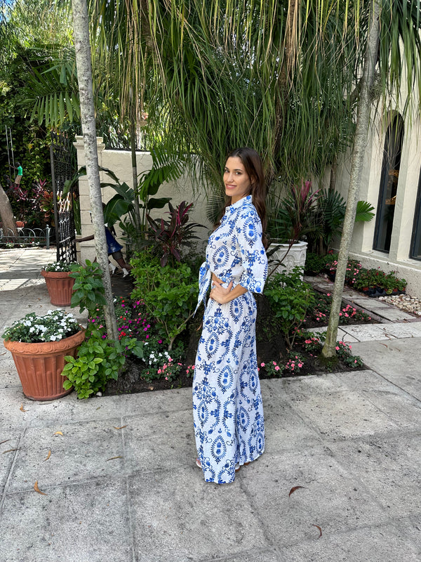 Positano Tania Linen Shirt by Luisa Positano from Marina St Barth