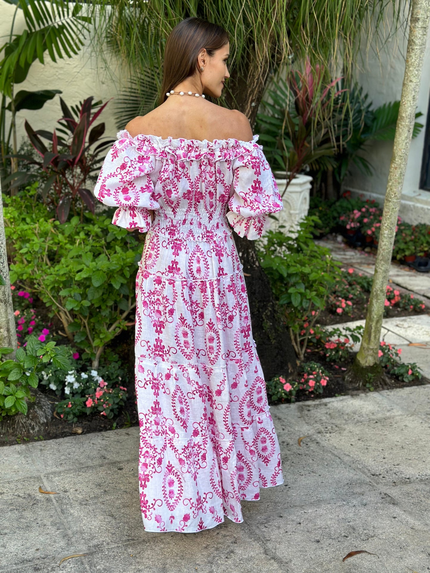 Positano Zoe Long Dress - Premium Long dress from Marina St Barth - Just $530! Shop now at Marina St Barth