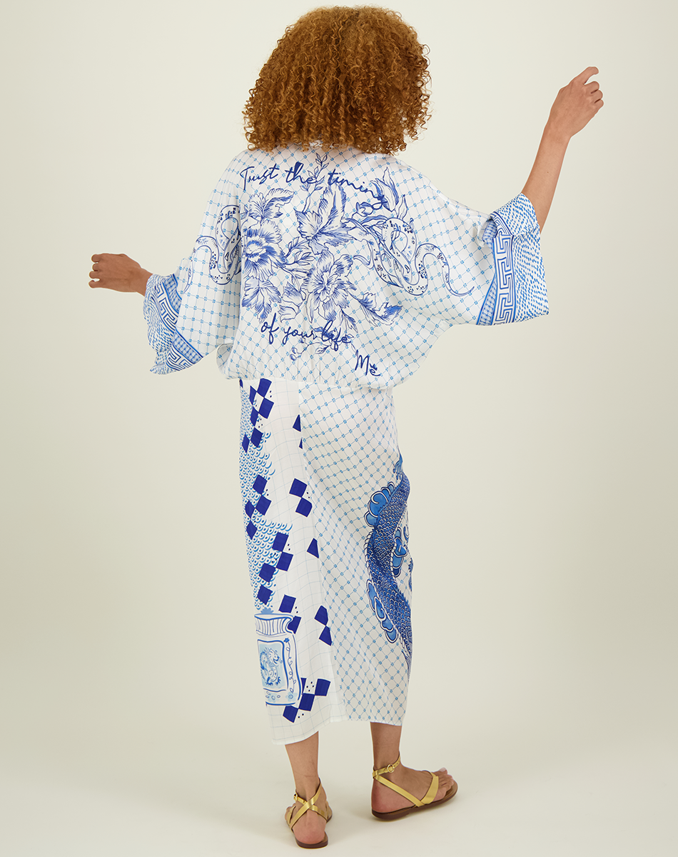 Me 369 Sophia Amalfi Kimono Dress - Premium Dress from Marina St Barth - Just $395! Shop now at Marina St Barth