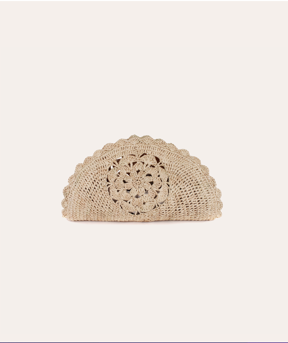 Sun Clutch raffia - Premium Clutch from Marina St Barth - Just $105.00! Shop now at Marina St Barth