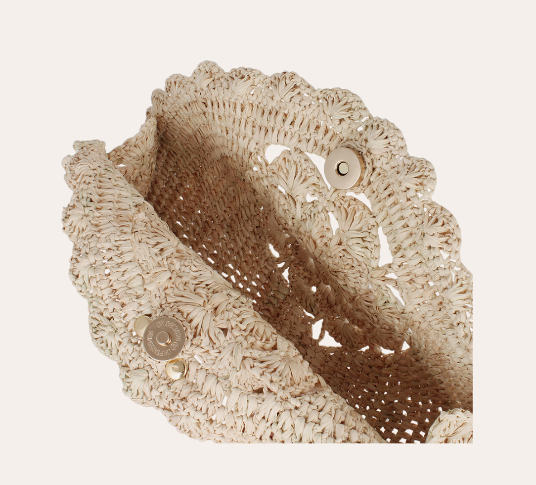 Sun Clutch raffia - Premium Clutch from Marina St Barth - Just $105.00! Shop now at Marina St Barth