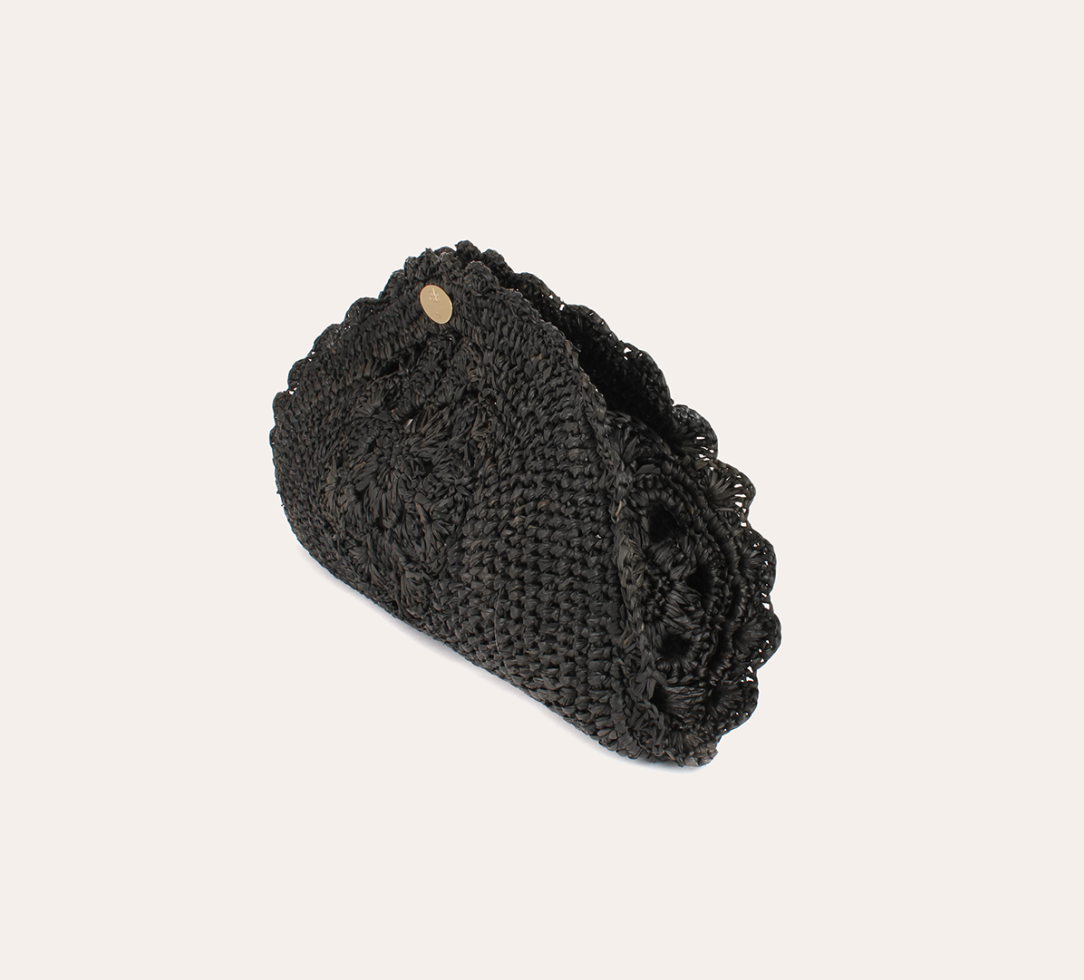 Sun Clutch raffia - Premium Clutch from Marina St Barth - Just $105.00! Shop now at Marina St Barth