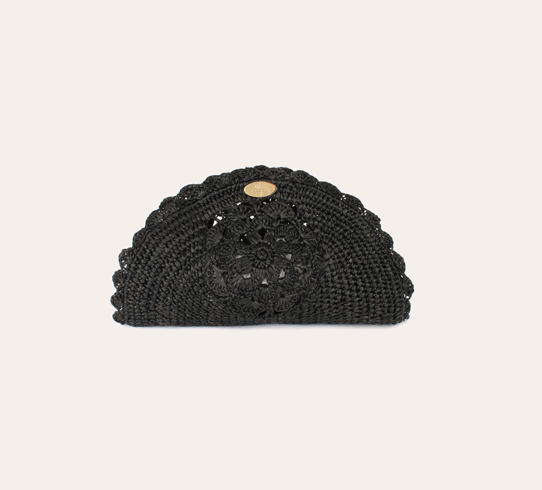 Sun Clutch raffia - Premium Clutch from Marina St Barth - Just $105.00! Shop now at Marina St Barth