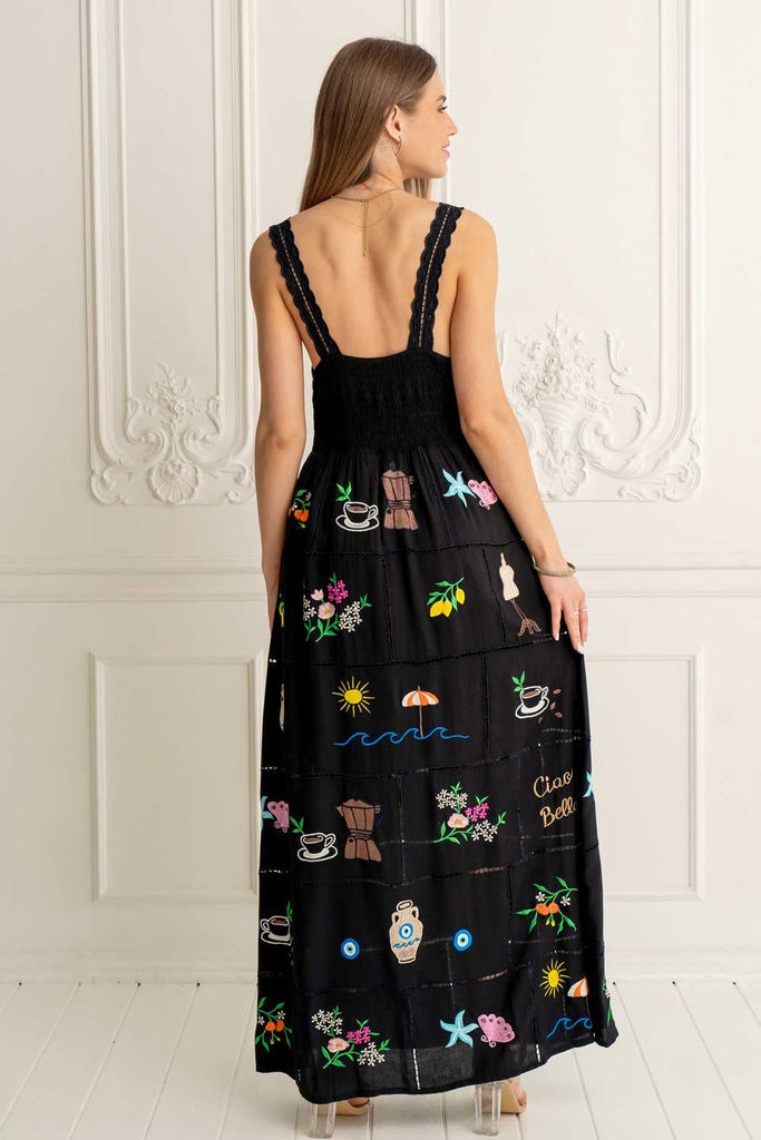 Zaimara Costa Amalfitana Maxi Dress | Marina St Barth S-M Zaimara Costa Amalfitana Maxi Dress | Marina St Barth S-M