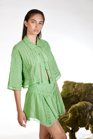 Charo Ruiz Short Skirt Hibis by Charo Ruiz from Marina St Barth