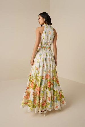 Hemant & Nandita Dhun Long Shirt Dress W/B by Hemant & Nandita from Marina St Barth