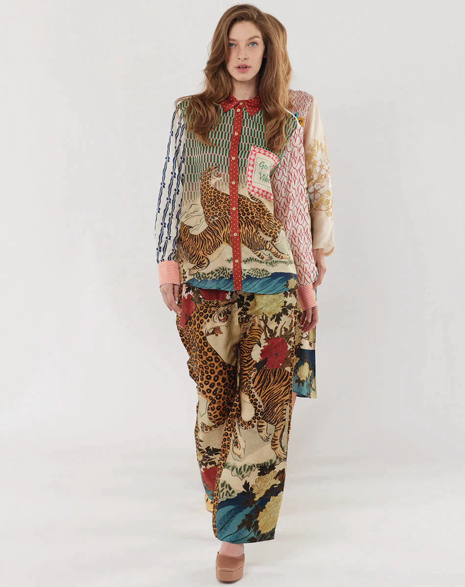 Isabel Oriental Shirt - Premium from Marina St Barth - Just $0! Shop now at Marina St Barth