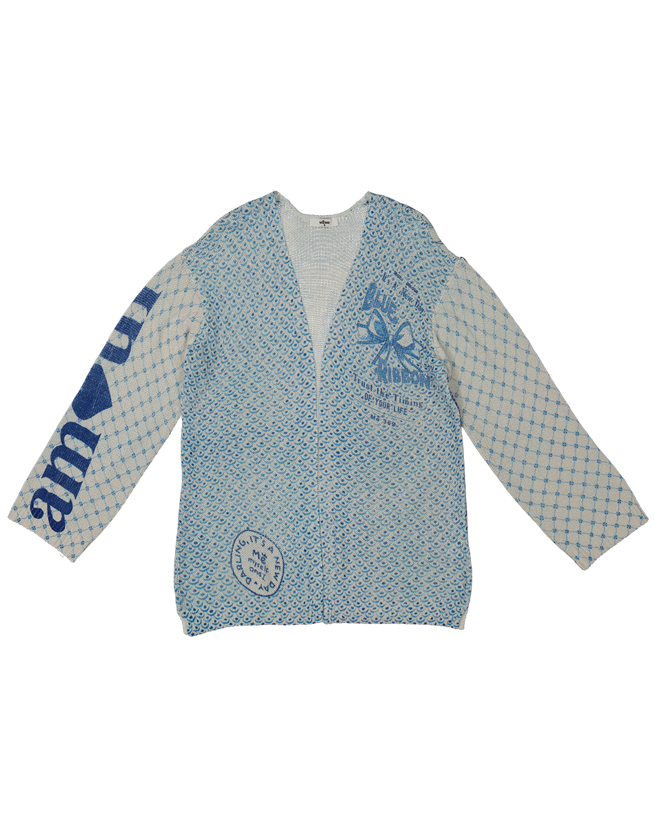 Victoria Amalfi Linen Printed Cardigan - Premium Cardigan from Marina St Barth - Just $295! Shop now at Marina St Barth