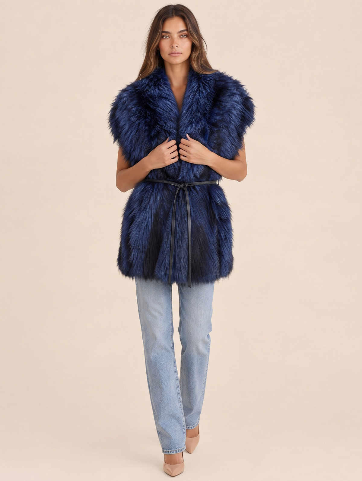 Lysa Lash Collar Fox Blue by Lysa Lash from Marina St Barth
