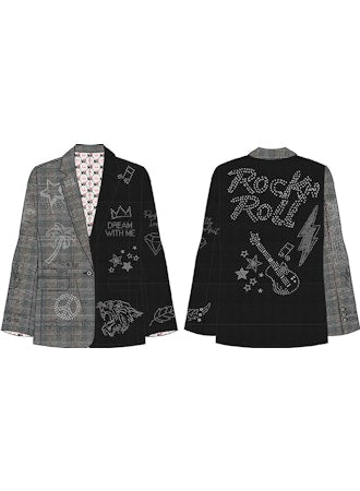 Morgan Jacket Black Check by Me 369 from Marina St Barth
