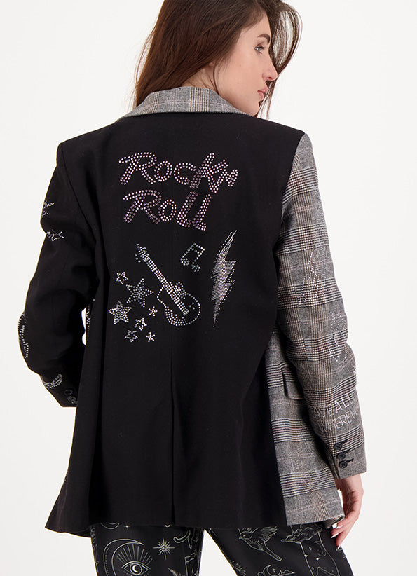 Morgan Jacket Black Check by Me 369 from Marina St Barth