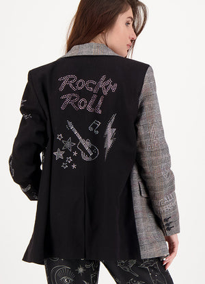 Morgan Jacket Black Check by Me 369 from Marina St Barth