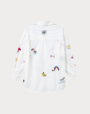 Me369 Madison Oversized Shirt by Me 369 from Marina St Barth