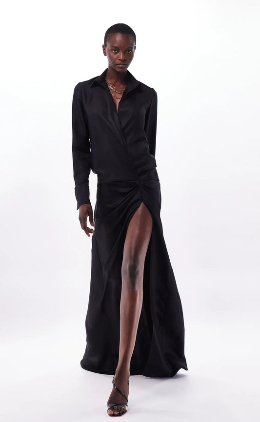 Oud Jeff Dress Silk - Premium Long dress from Marina St Barth - Just $1295! Shop now at Marina St Barth