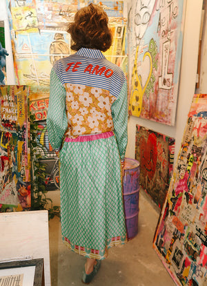 Me369 Isabel Printed Shirt by Me 369 from Marina St Barth