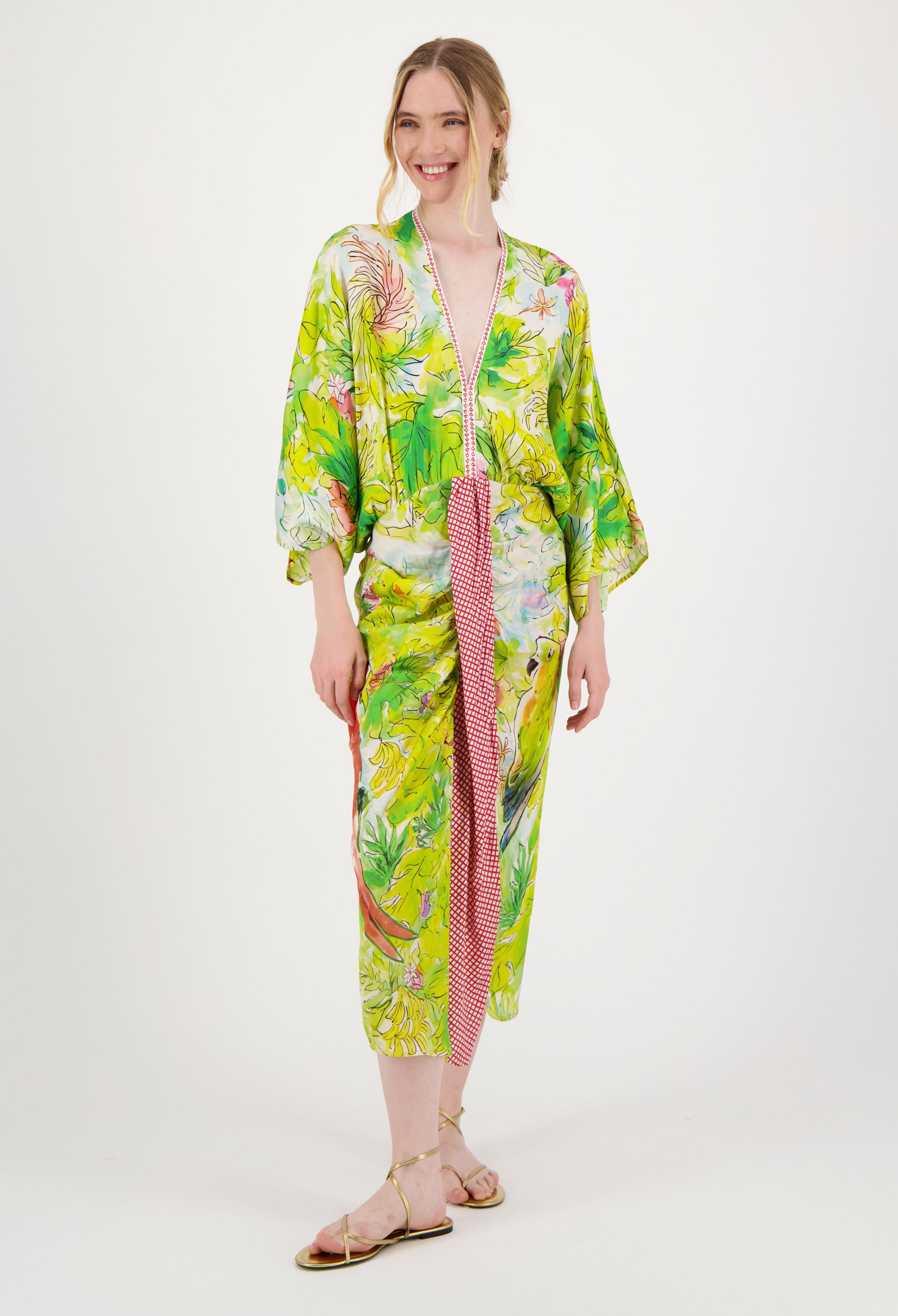 Sophia Kimono Pura Vida Dress XS-S
