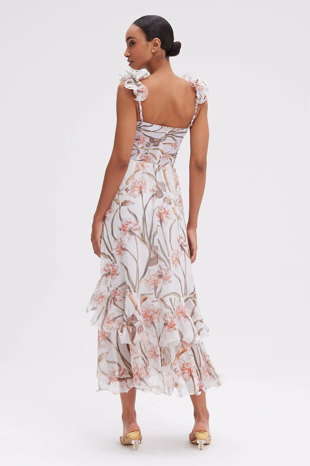 PatBo Botanic Retro Flutter Maxi Dress by PatBo from Marina St Barth