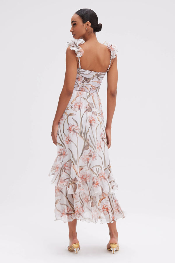 PatBo Botanic Retro Flutter Maxi Dress by PatBo from Marina St Barth