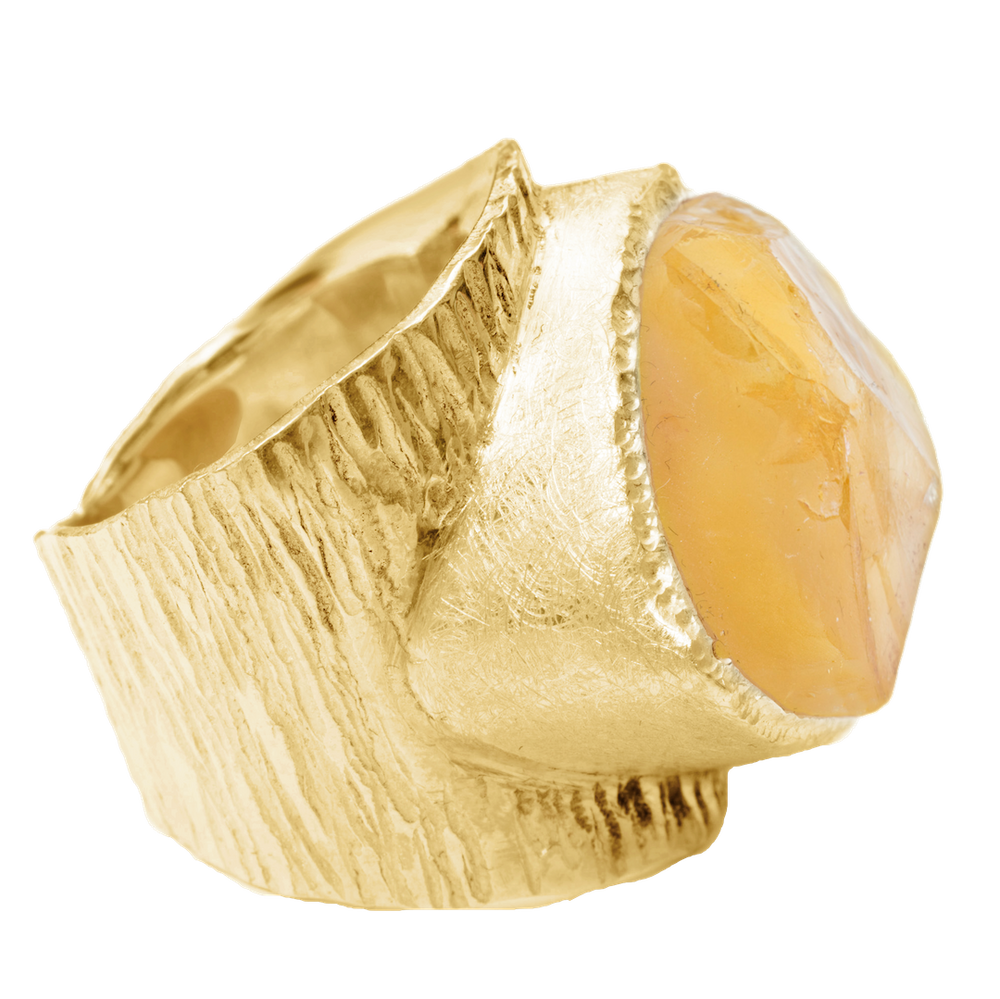 Lassanai Citrine Boss Ring by Lassanai from Marina St Barth