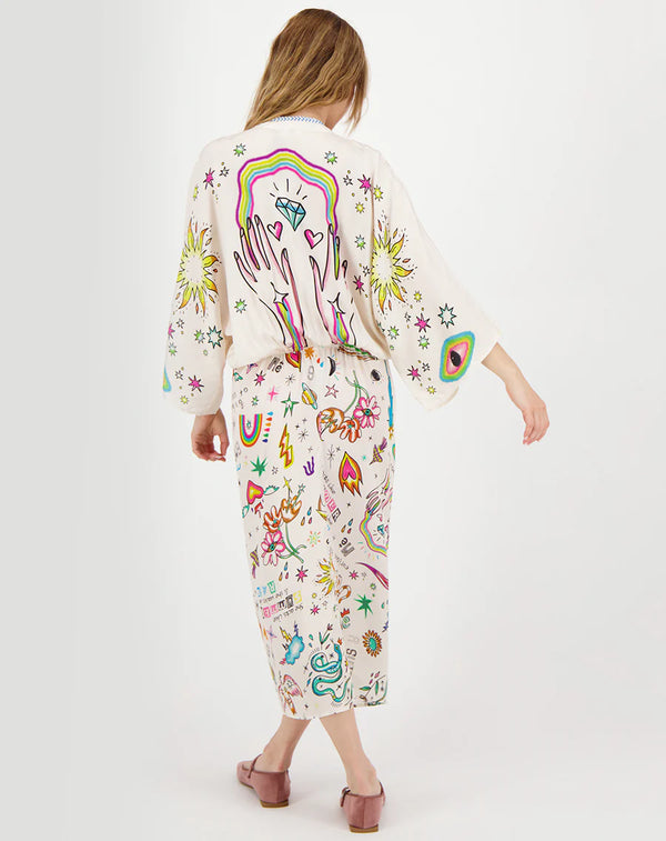 Me369 Sophia Kimono Dress Enlightment by Me 369 from Marina St Barth
