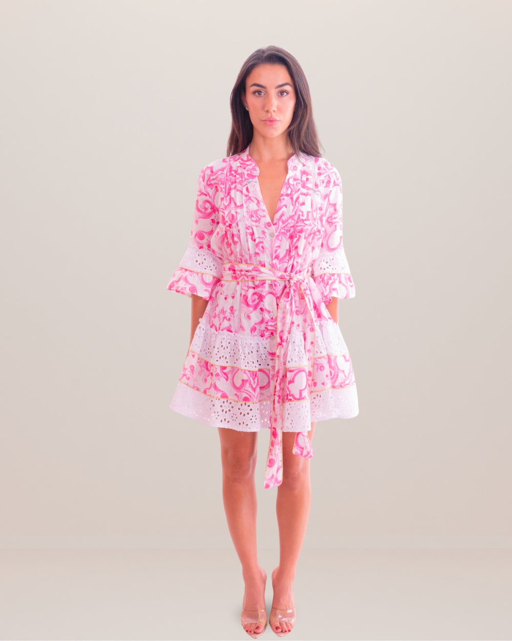 Positano Fame Printed Dress by Luisa Positano from Marina St Barth