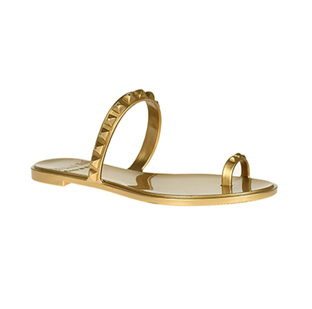 Maria Metallic Sandal by Carmen Sol from Marina St Barth