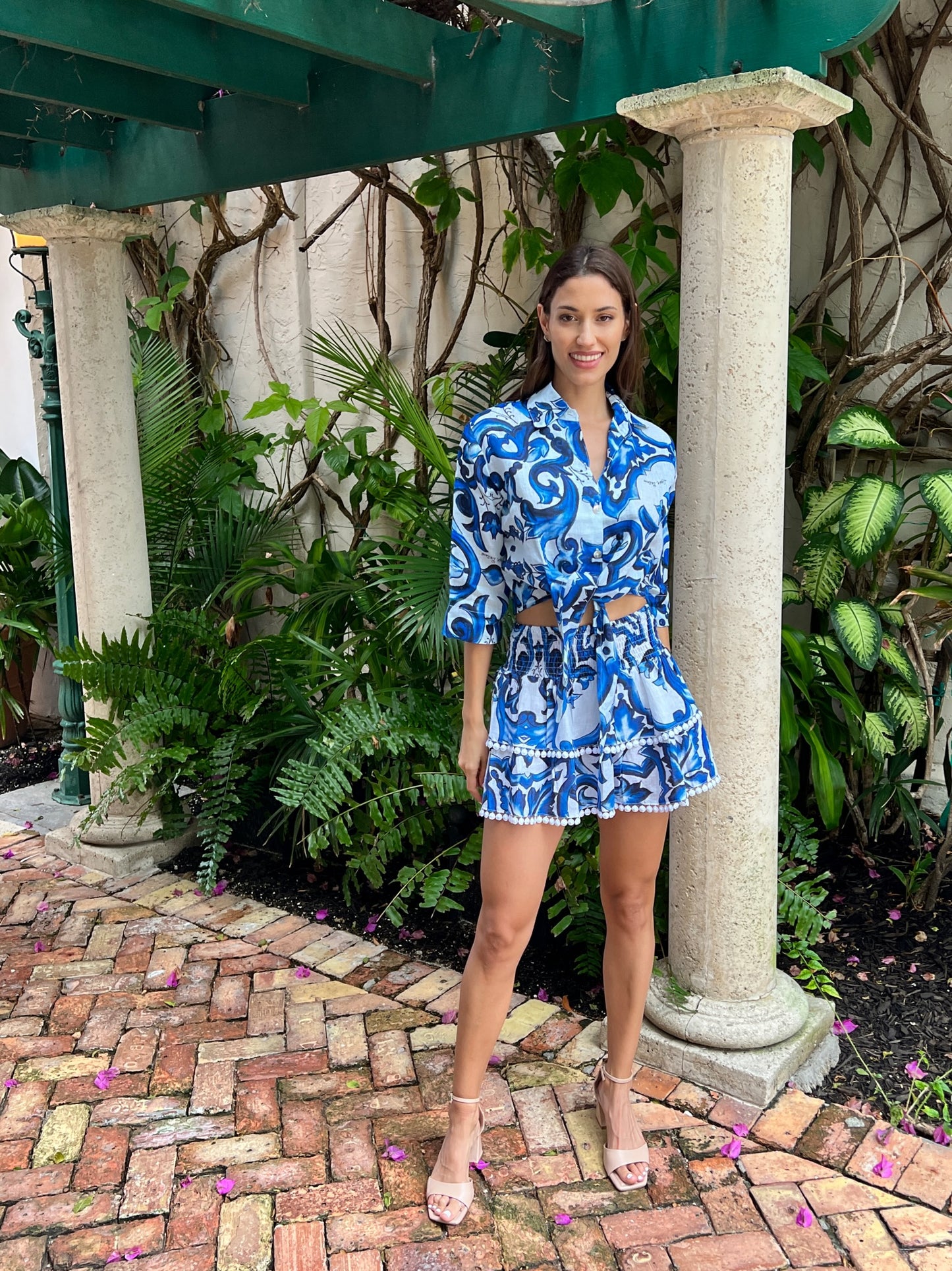 Positano Mini Skirt - Premium Mini Skirts from Marina St. Barth - Just $250.00! Shop now at Marina St Barth