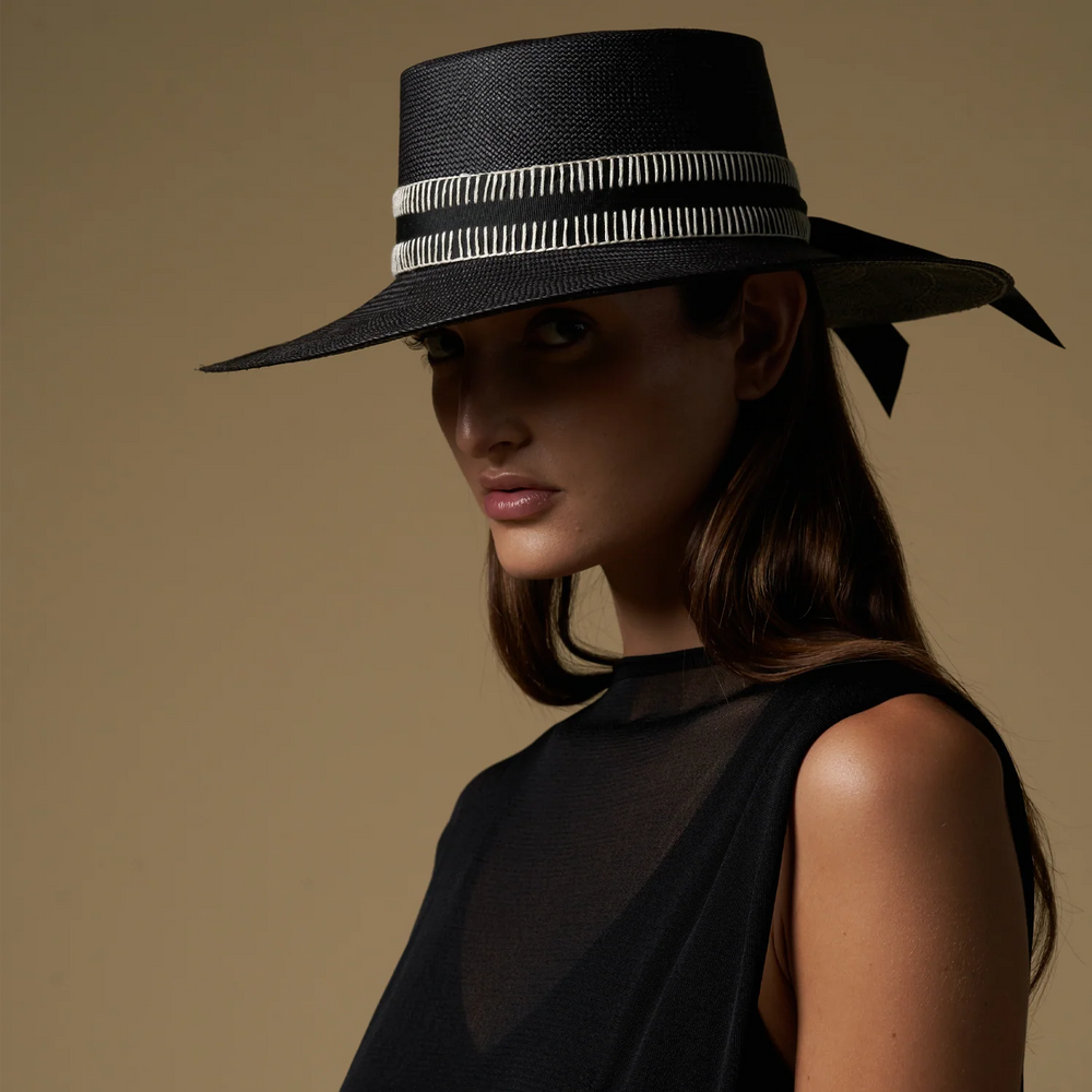 Ecuador Mia Wide Brim Black