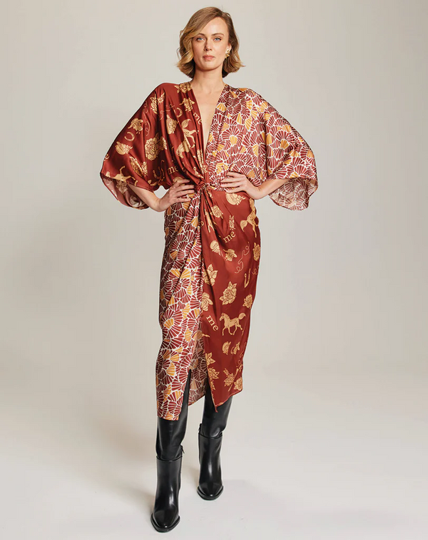 ME369 Camila Rodeo Twisted Dress by Me 369 from Marina St Barth