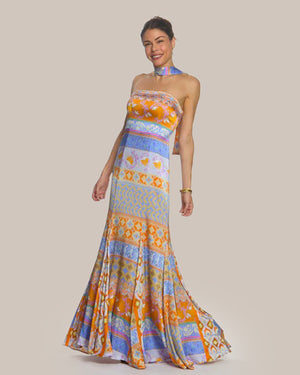 Paris Sirenuse Strapless Dress