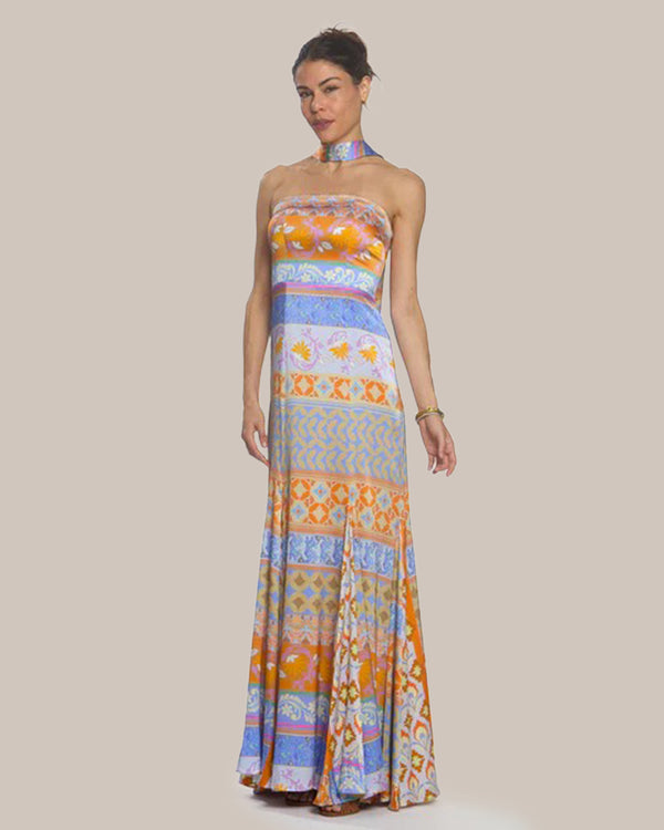 Paris Sirenuse Strapless Dress