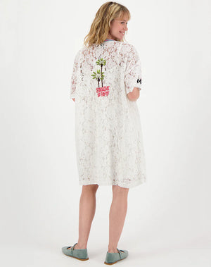 Me369 Midisa Lace Mini Dress by Me 369 from Marina St Barth