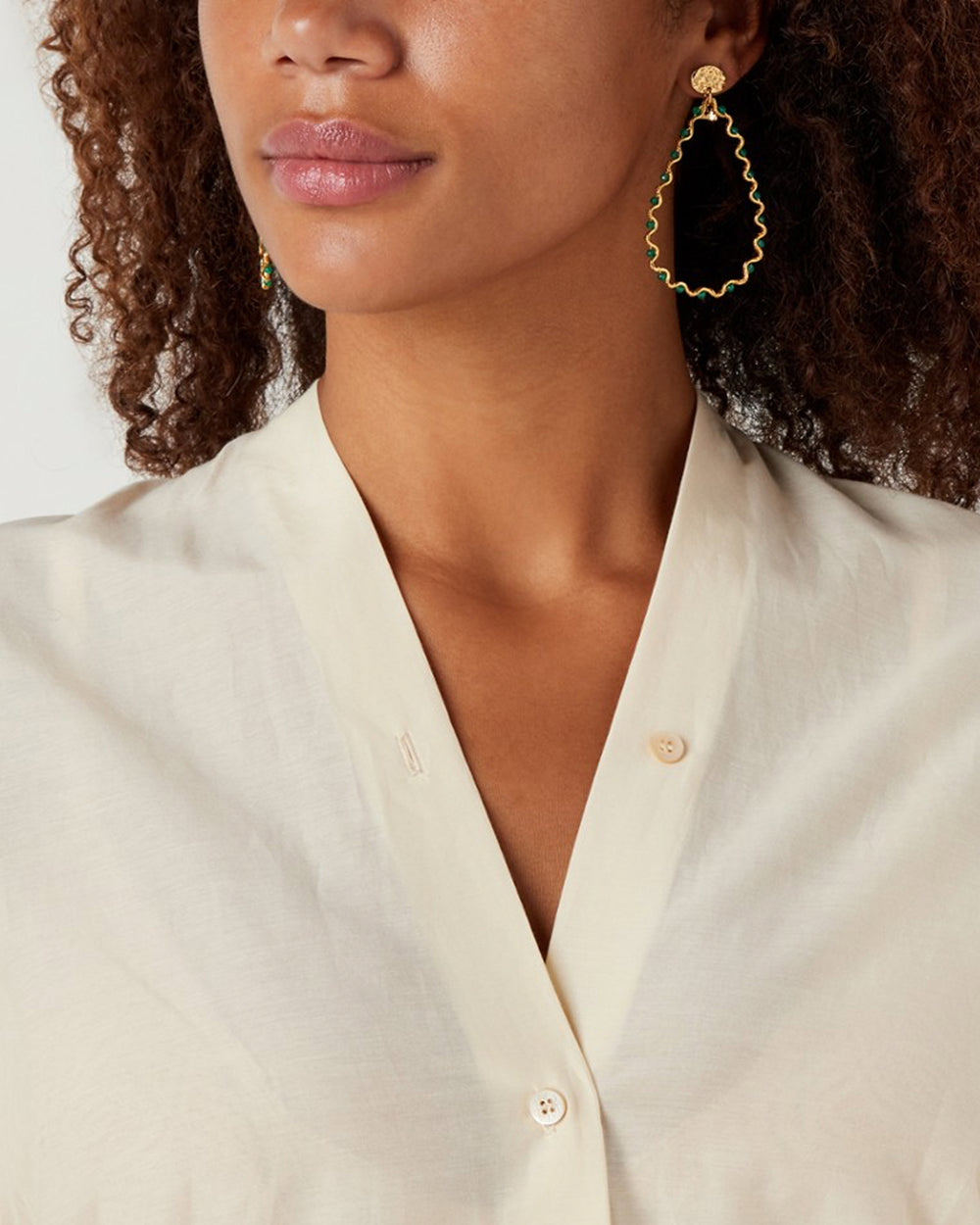 Gas Bijoux Nympheas earrings by Gas Bijoux from Marina St Barth