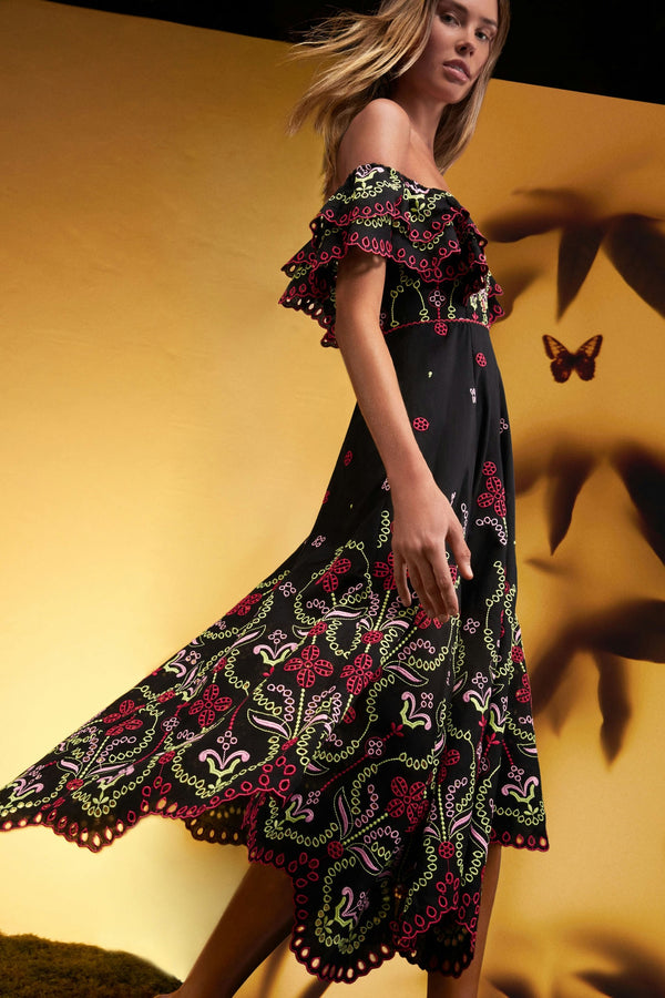 Charo Ruiz Sheen Long Dress by Charo Ruiz from Marina St Barth